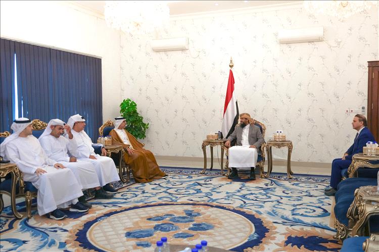 المحرّمي يستقبل السفير الإماراتي ويشيد بالدعم المقدم لبلادنا في مختلف المجالات