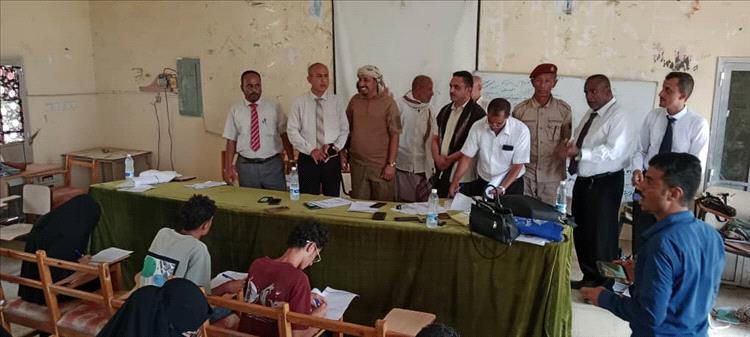 لحج...كلية ردفان الجامعية تدشن امتحانات الدور الأول للفصل الدراسي الثاني