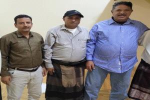 مجلس نقابة الصحفيين والإعلاميين الجنوبيين بالضالع يقوم بزيارة ودية للشيخ محسن القشم