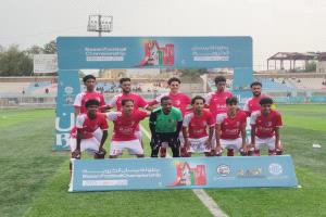 الاهلي يحصد اول نقطة ثمينة في  بطولة بيسان الكروية الاولى بتعز