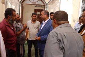الوزير الزعوري يطلع على أداء صندوق رعاية وتأهيل المعاقين بعدن