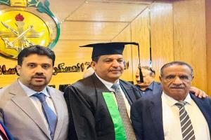 العميد محمد علي العرار ينال الدكتوراه بامتياز مع مرتبة الشرف من أكاديمية ناصر العسكرية