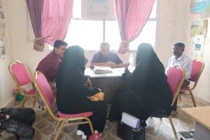 رئيسة مؤسسة العلا تلتقي بمدير عام الهيئة العامة لحماية البيئة بأبين المهندس الصاعدي
