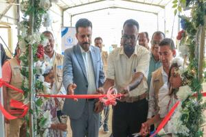 ائتلاف الخير ينظم بازاراً تسويقياً للمستفيدات من مشروع (من الغذاء إلى الصمود) بمديرية تريم