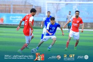الاهلي يتجاوز التعاون في بطولة بيسان الكروية الاولى بتعز