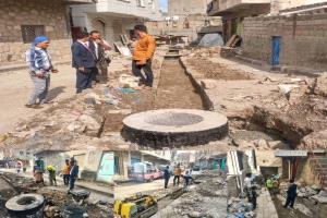 المشمر يتفقد مشروعي تأهيل شبكة الصرف الصحي في حيّي الروضة والجمهوري