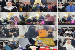 ثانوية مأرب تكرم التربوية القديرة الأستاذة / هيام الجاوي