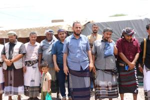 صلح قبلي في منطقة "نعيمه" حالمين يتكلل بالعفو والتسامح بجهود الشيخين العمري والجبراني