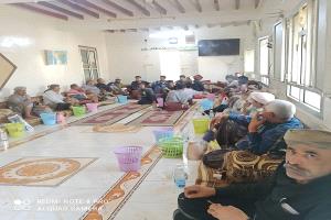 أهالي فلسان بيافع رصد يعقدون اجتماعاً لمناقشة آلية عمل الصندوق الخيري التنموي وأولوياته