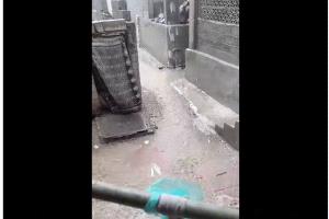 هطول أمطار غزيرة في محافظة لحج
