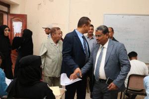 المحولي يدشن الاختبارات الوزارية للمعاهد التقنية والمهنية بعدن