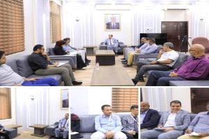 الوزير البكري يناقش مع منظمة "هلب كود" الإيطالية ما تم إنجازه في اتفاقية الشراكة