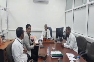 لقاء تنسيقي صحي بمطار الريان الدولي