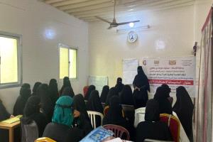 اللجنة الوطنية للمرأة بحضرموت تنظم دورة تدريبية حول الاسعافات الأولية