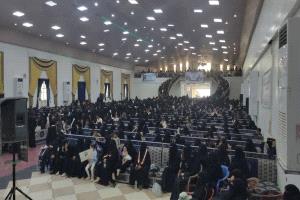 حرائر اليمن في مأرب يقمن فعالية استقبال حاشدة لزوجة الشهيد صالح حنتوس