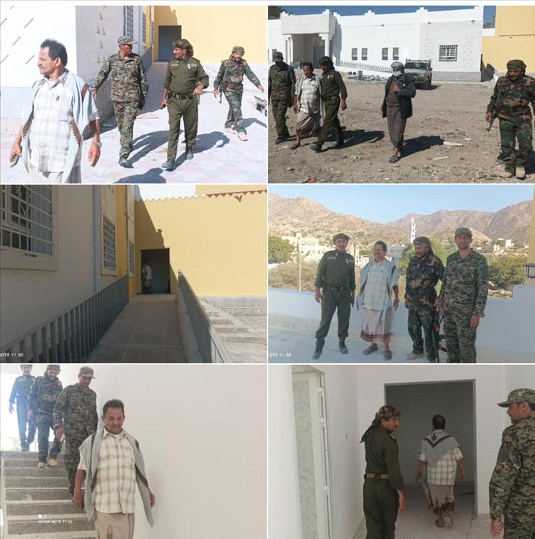 مدير عام سباح يافع يتفقد المرافق الحكومية بالمديرية