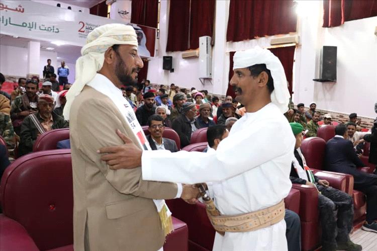 حلف قبائل شبوة برئاسة الخبيلي يرفع آيات التهاني والتبريكات إلى قيادة وشعب دولة الإمارات بمناسبة العيد الوطني الـ54