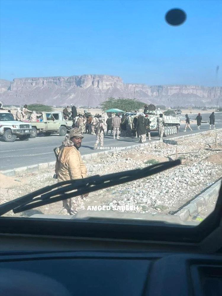 عاجل : قوات المجلس الانتقالي تدخل مدينة سيئون