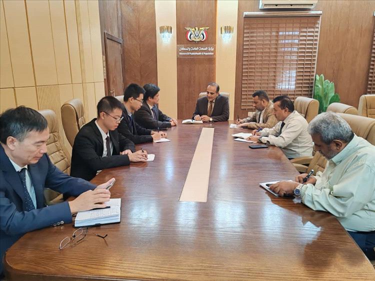 وزير الصحة يلتقي السفير الصيني لدى بلادنا …لبحث التعاون في المجال الصحي
