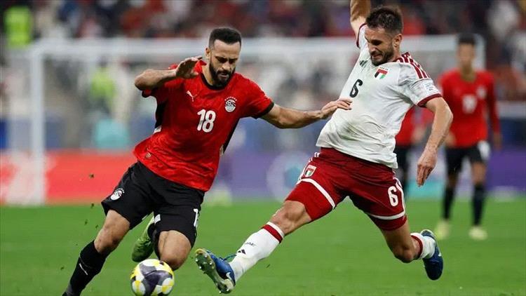 كأس العرب: تعادل المنتخب المصري مع نظيره الإماراتي