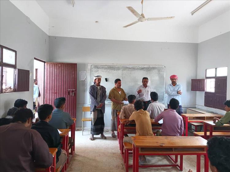 مدير مكتب التربية والتعليم يدشن اختبارات الفصل الدراسي الأول للعام 2025/2026م بمديرية رضوم محافظة شبوة ..