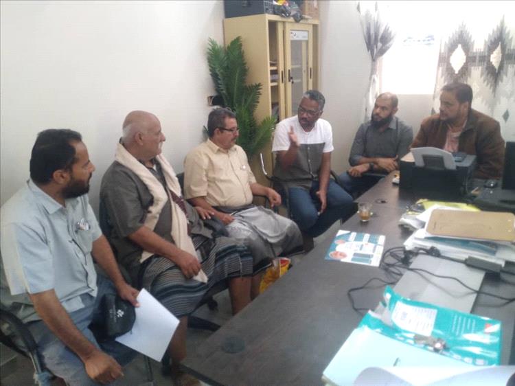 علعلة والصاد ومزاحم يلتقون بمدير بعثة منظمة مهاد على أمل خدمة جديدة لمستشفى لودر