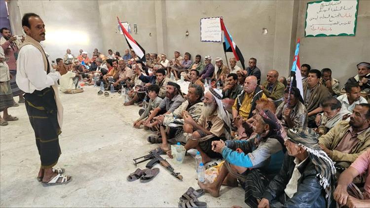 ندوة سياسية يشهدها مخيم الاعتصام المفتوح لأبناء المنطقة الوسطى بمدينة لودر