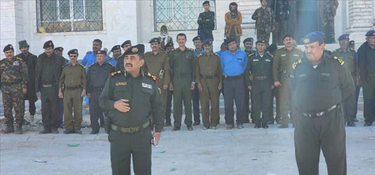 مدير عام شرطة شبوة يؤكد خلال الطابور الصباحي على أهمية رفع الجاهزية الأمنية لمواجهه أي تحديات