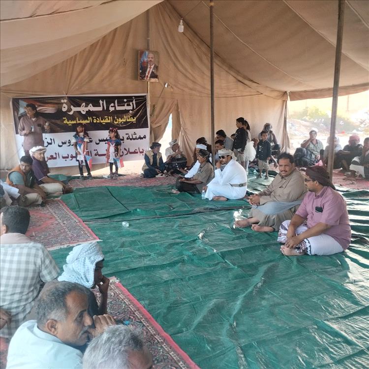 استمرار الاعتصام المفتوح في المهرة وسط دعوات لإعلان الدولة الجنوبية