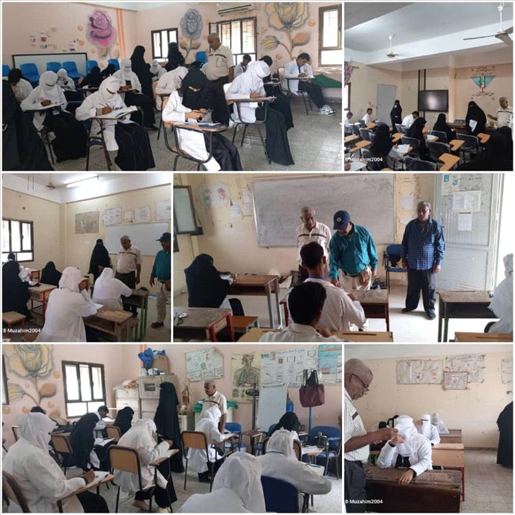 معهد أمين ناشر للعلوم الصحية بأبين يدشن إختبارات الفصل الدراسي الاول 2025 / 2026م