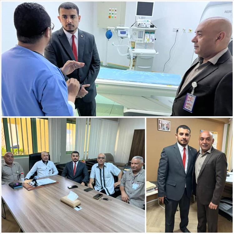 مدير عام مكتب وزارة العمل بعدن يزور مستشفى الأمير محمد بن سلمان ويشيد بجهوده في خدمة المواطنين