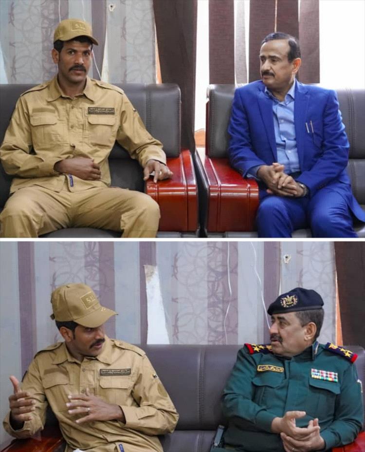 محافظ شبوة يلتقي بأركان حرب اللواء الرابع مشاة ويشيد بجهودهم لتعزيز الأمن والاستقرار