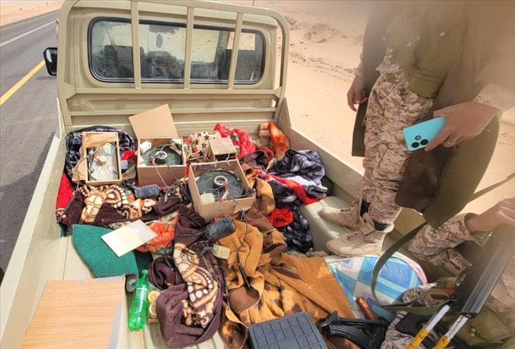 قوات درع الوطن تُحبط زرع عبوات ناسفة على خط مأرب – العبر – الوديعة بعملية أمنية استباقية