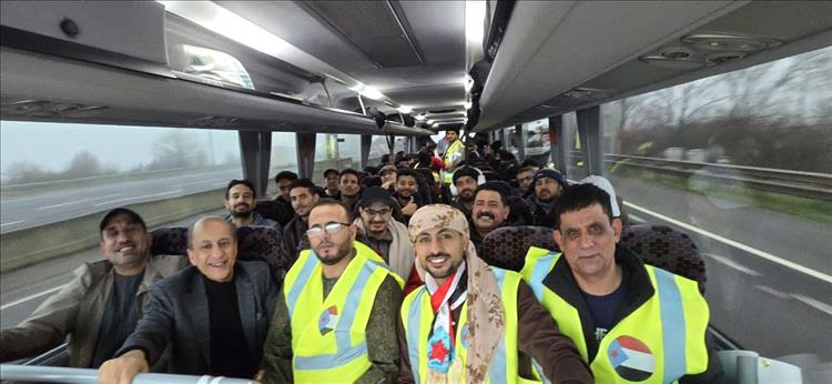 توافد شعبي للمشاركة في تظاهرة بلندن للمطالبة باستقلال الجنوب