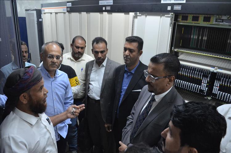 الأمين العام لمحلي حضرموت يدشّن استكمال تشغيل 18 محطة اتصالات جديدة بساحل حضرموت ويضع حجر الأساس لمدينة تكنولوجيا المعلومات السكنية