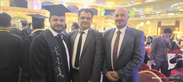 تهانينا الماجستير ياسر سالم الحفيضي .. مكيراس 