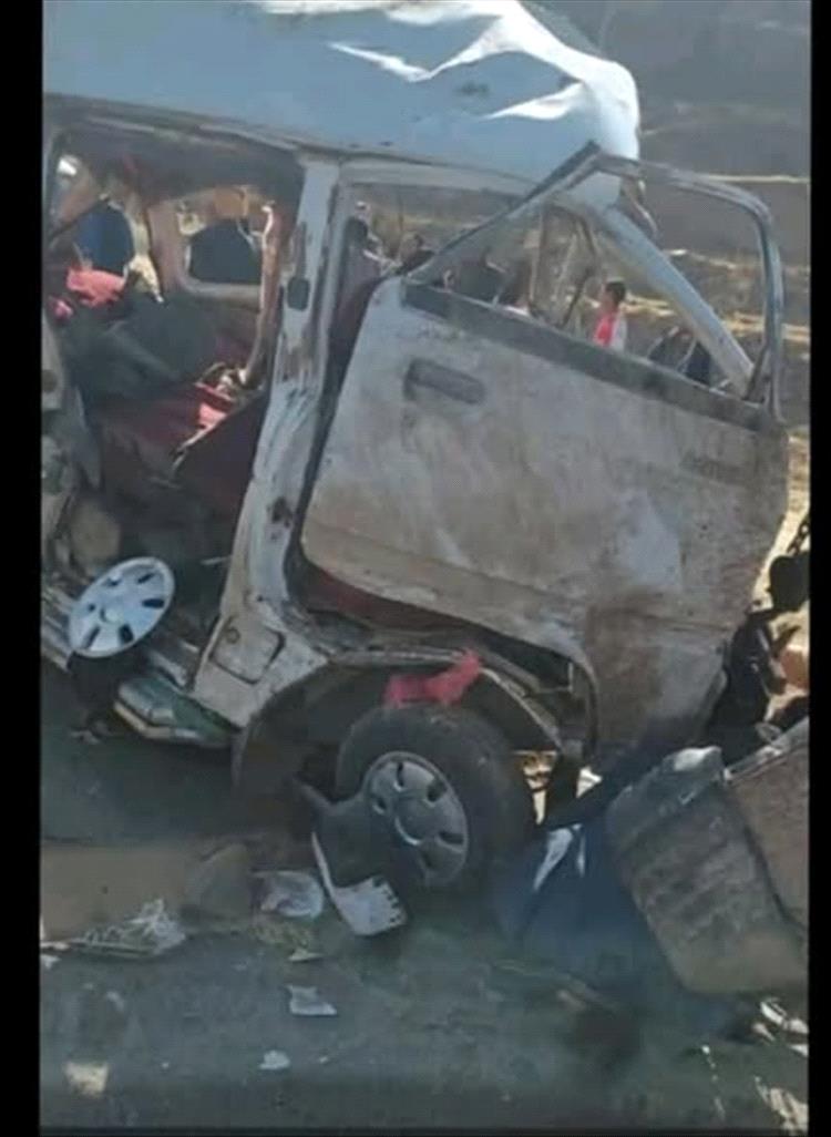 وفاة وإصابة 11 شخصا في حادث مروري بمحافظة إب