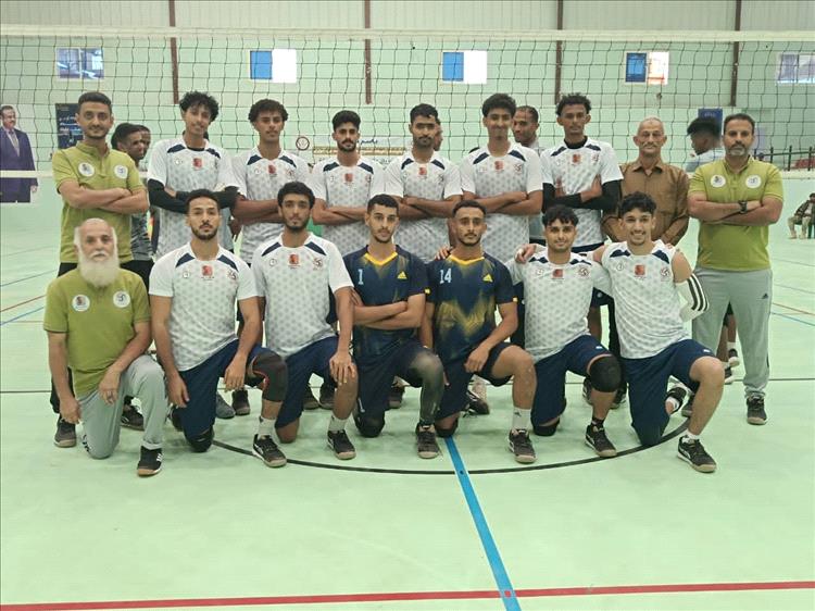 منتخب وادي حضرموت يتفوق على عدن في قمة نارية ببطولة الفقيد أحمد الجبيلي للكرة الطائرة