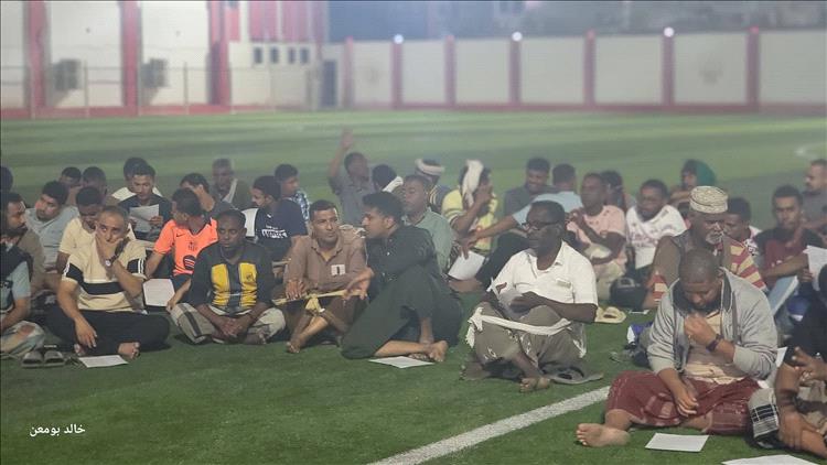 إجراء قرعة بطولة فقداء فريق شباب أكتوبر الرياضي لكرة القدم