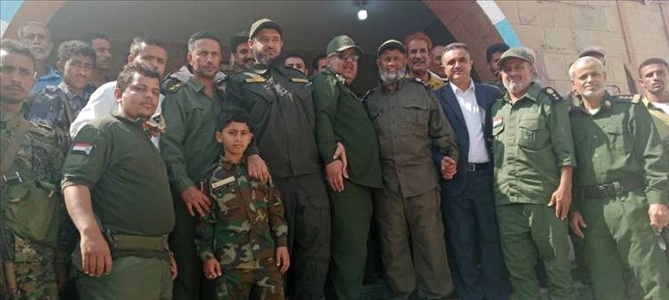 تدشين مشروع إعادة تأهيل أقسام إدارة شرطة ردفان بدعم إماراتي