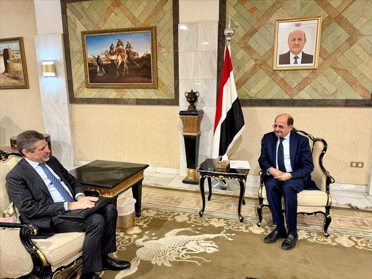 وزير الخارجية يبحث مع السفير الامريكي العلاقات الثنائية بين البلدين