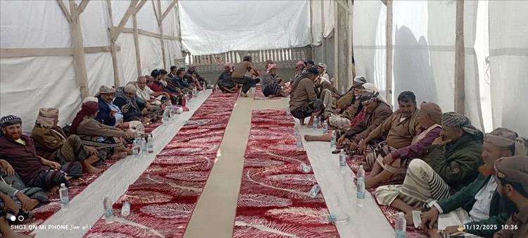 لقاء قبلي موسع لمشاىخ مكتب كلد في "العلاة" لتعزيز النسيج الاجتماعي ونبذ الخلافات