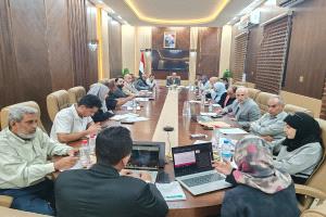 وزير الصحة يرأس اجتماع اللجنة الإشرافية التوجيهية لإعداد الاستراتيجية الوطنية للصحة 2026–2030