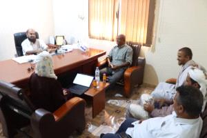 منسقو الشؤون الإنسانية بمكتب الأمم المتحدة لتنسيق الشؤون الإنسانية (OCHA) يزورون جمعية الحكمة – فرع عدن