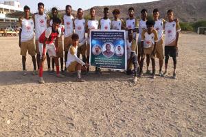 صرر عبر عثمان يقصي النوارس جعار بركلات الترجيح في افتتاح بطولة الفقيد صالح طرواد للفرق الشعبية بالرواء