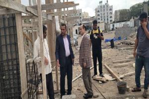 الزامكي يطلع على أوضاع مشروع مبنى السلطة المحلية بدار سعد ويوجه بتسريع وتيرة الإنجاز