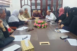 وسيم العُمري يترأس الاجتماع السنوي لمكتب صناعة وتجارة عدن