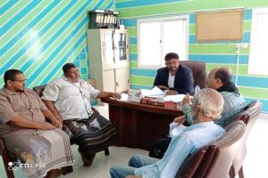 نائب رئيس هيئة تنظيم النقل البري يتفقد فرع حضرموت – المكلا ويشيد بجهود الكادر الوظيفي