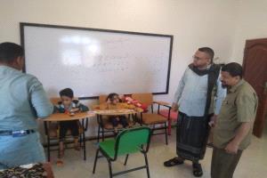 الدكتور مجدي لجلد يشيد بدور جمعية تأهيل المعاقين في شبوة ويتفقد أقسام الجمعية