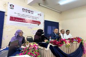 كليات جامعة عدن تدشن أسبوع الجودة العالمي بحضور رئيس الجامعة